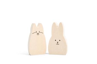 BS Toys houten balansspel konijnen BS Toys houten balansspel konijnen