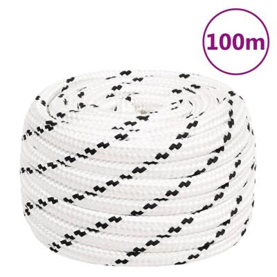 Werktouw 16 mm 100 m polyester wit Werktouw 16 mm 100 m polyester wit