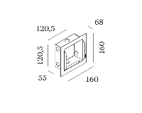 Wever & Ducre - ORIS / RETO 1.3 RECESSED HOUSING INCL. PLASTERKIT - thumbnail