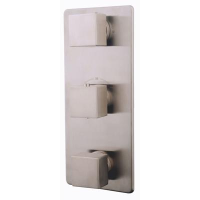 Rombo afbouwdeel therm. 3 weg RVS Look
