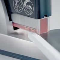 Leitz Heavy Duty nietmachine 5551, niet 80 vel, voor K6, K8, K10 en K12 nietcassettes, zilver - thumbnail
