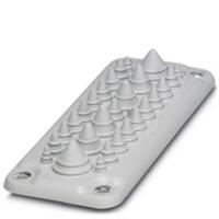 Phoenix Contact 1415236 Kabelinvoerplaat TPE (geurloos rubbermengsel), SEBS, Plaatstaal Lichtgrijs 1 stuk(s) - thumbnail