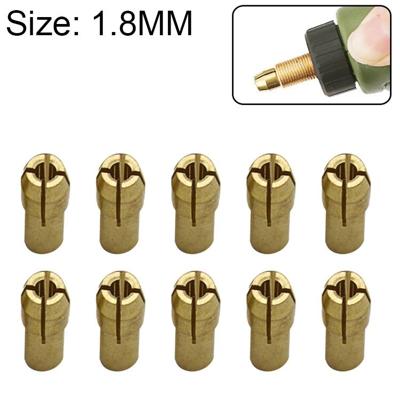 10 PC's drie-klauw koper klem moer voor elektrische molen hulpstukken boring diameter: 1.8mm