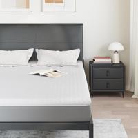 Matraspads Anders Wit 160 x 200 cm 100% polyester jacquard stof - thumbnail