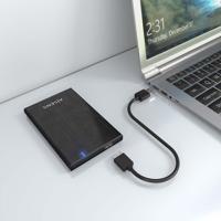 Externe Harde Schijf Aisens ASE-2528B Zwart - thumbnail