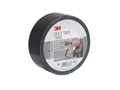 3M Duct Tape zwart 50mm x 50m - 190050B