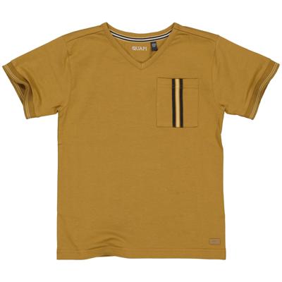 Quapi Jongens t-shirt - Beril - Bruin