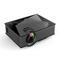 UC68 80ANSI 800 x 400 thuisbioscoop Multimedia HD 1080P LED Projector ondersteuning voor USB/SD/HDMI/VGA/IR - thumbnail