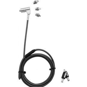 Dicota D31699 kabelslot Zwart 2 m Dicota D31699 kabelslot Zwart 2 m