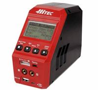 Unbekannt 114131 Hitec modelbouw-multifunctionele oplader 12 V, 230 V 6 A, zwart/rood - thumbnail
