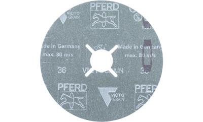 PFERD TOOLS 64279013 Fiberschijf Ø 125 mm Victograin 36 voor maximaal vermogen op staal Diameter 125 mm PFERD TOOLS 64279013 Fiberschijf Ø 125 mm Victograin 36 voor maximaal vermogen op staal Diameter 125 mm