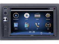 Autoradio met scherm dubbel DIN Mac Audio MAC 620 Bluetooth handsfree, Aansluiting voor stuurbediening - thumbnail