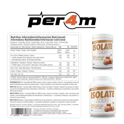 PER4M Isolate Zero Salted Caramel (2000 g) - thumbnail