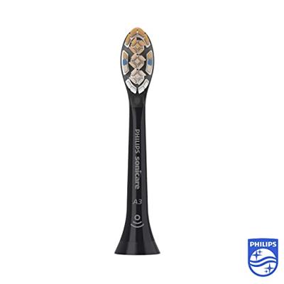 Philips HX9092/11 A3 Premium All In One Opzetborstels 2 Stuks Zwart Philips HX9092/11 A3 Premium All In One Opzetborstels 2 Stuks Zwart