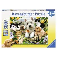 Ravensburger Puzzel Dierenvriendjes 300 Stukjes - thumbnail