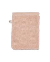 HEMA Tweedekans washand recycled katoen 16x21 oudroze (lichtroze) - thumbnail