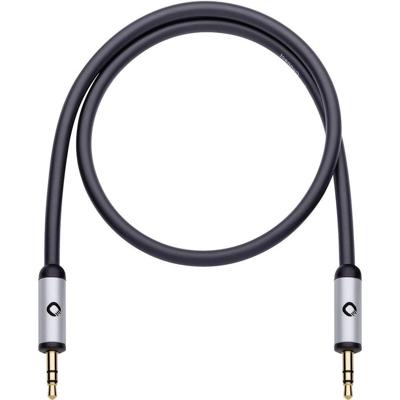 Oehlbach: i-Connect Jackplug Aansluitkabel 3,5mm - 1,5 meter - Zwart Oehlbach: i-Connect Jackplug Aansluitkabel 3,5mm - 1,5 meter - Zwart