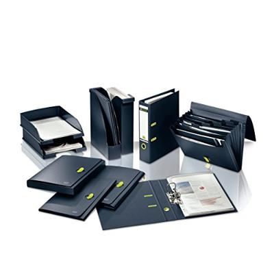 Dossiermap Leitz re:cycle A4 3 kleppen donkerblauw