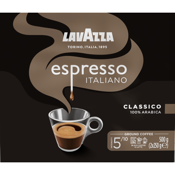 Lavazza Espresso Italiano Classico Ground Coffee 500g bij Jumbo