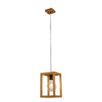 Searchlight Hanglamp HoutSquare - 54741-1NA - thumbnail