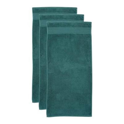 Beddinghouse Badtextiel Sheer Donker Groen-Handdoek (50x100 cm) - Set van 3
