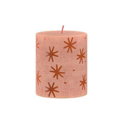 Bolsius Stompkaars Rustic Silhouette Caramel - 8cm