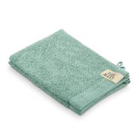 Clyr Washandjes 16x21 cm 500 gram Highlands Green - 2 stuks - thumbnail