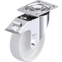 Blickle L-PO 175G-FI Zwenkwiel met rem Wieldiameter: 175 mm Draagvermogen (max.): 400 kg 1 stuk(s) - thumbnail
