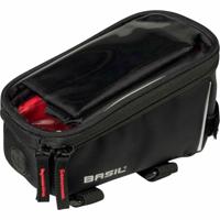Basil sport design frame bag - zwart - frametas - unisex - thumbnail