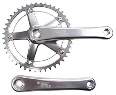 Sturmey Archer crankstel zilv. 42T 170mm FCT62