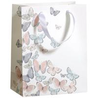 Geschenkzak Tender Butterflies, M, 22 x 18 x 10 cm - thumbnail