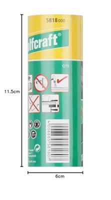 Wolfcraft Schuurpapierrol | SiC | K1000 | 3m x 115mm | 1 rol - 5818000