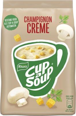 Knorr Cup-a-Soup vending, champignon, 140 ml, zak van 40 porties