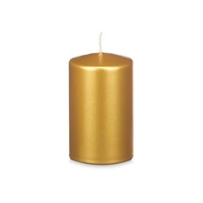 Kaars Acorde Gouden 9 x 15 x 9 cm (12 Stuks) Kaars Acorde Gouden 9 x 15 x 9 cm (12 Stuks)
