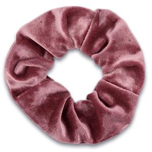 scrunchie Velvet Rich razzleberry rose