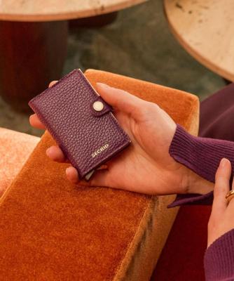 SECRID Miniwallet Pebble Grape SECRID Miniwallet Pebble Grape
