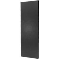 Plieger Perugia designradiator verticaal middenaansluiting 1806x456mm 802W antraciet metallic 7252819 - thumbnail