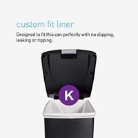 Simplehuman Afvalemmer Slimline 40 liter - thumbnail