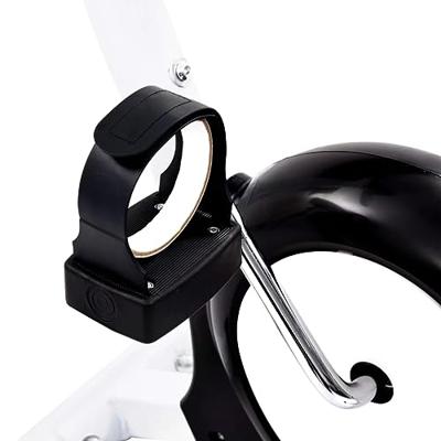 VidaXL Hometrainer met bandweerstand zwart