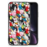 Apple iPhone XR Dierenprint Telefoonhoesje Birds - thumbnail