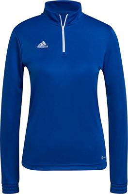 adidas Entrada 22 Trainingstrui 1/4-Zip Dames Blauw Wit