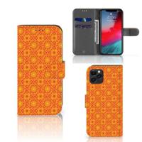 Apple iPhone 11 Pro | Telefoon Hoesje | Batik Oranje - thumbnail