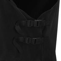 VidaXL Paardendeken zwart polyester - thumbnail
