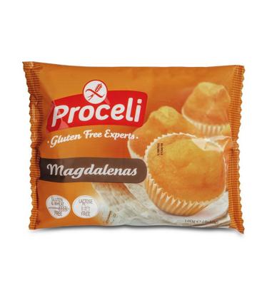 Proceli Magdalenas glutenvrij 4 stuks 160 Gram