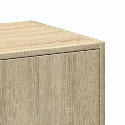 Apothekerskast 40x41x77,5 cm bewerkt hout sonoma eikenkleurig - thumbnail