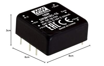 MEAN WELL DKM10E-12 DC/DC-convertermodule 416 mA 10 W Aantal uitgangen: 2 x Inhoud 1 stuk(s) MEAN WELL DKM10E-12 DC/DC-convertermodule 416 mA 10 W Aantal uitgangen: 2 x Inhoud 1 stuk(s)