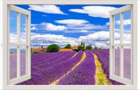 Tuindoek raam frankrijk 210x140cm Customize-it - Customize it - thumbnail