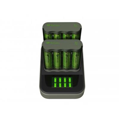 GP Batterijlader USB 2H met 4x2600mA AA batterij + 2xDock - 3503093 - thumbnail