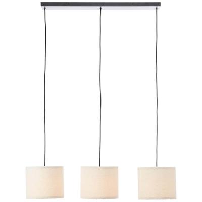 Brilliant Creme hanglampTeddy 3-lichts - 60164/09