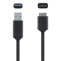 Belkin USB-A naar USB Micro-B kabel (USB 3.0, 0,9 m) zwart - thumbnail